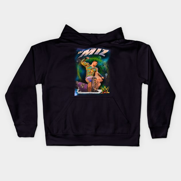 The Miz Kids Hoodie by Popoffthepage